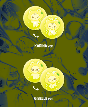 aespa Random Pin Button