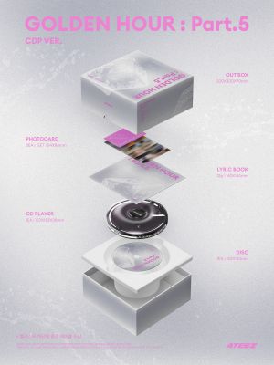 ATEEZ GOLDEN HOUR Part 5 CDP Ver