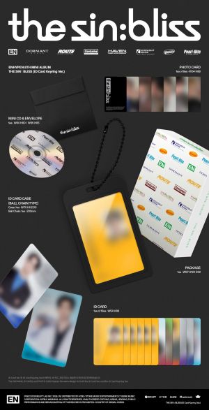 ENHYPEN ID Card Keyring Album