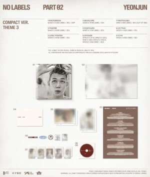 YEONJUN (TXT) – NO LABELS: PART 02 (Compact Ver.) (Set) + Weverse Gift (WS) 