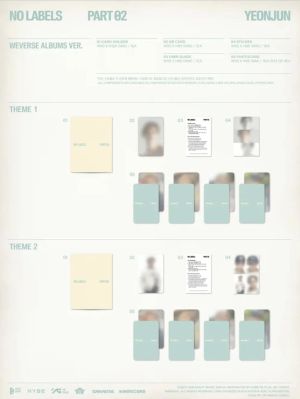 YEONJUN (TXT) – NO LABELS: PART 02 Weverse Albums Ver.