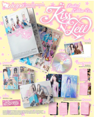 aespa –  JAPAN MINI ALBUM [Kiss N Tell] (Limited Edition Ver.) PRE - ORDER 