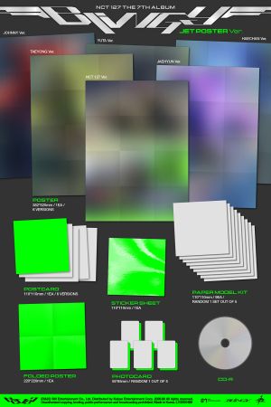 NCT 127 – 7th Full Album [BLINGY] (JET Poster Ver.) PRE-ORDER 