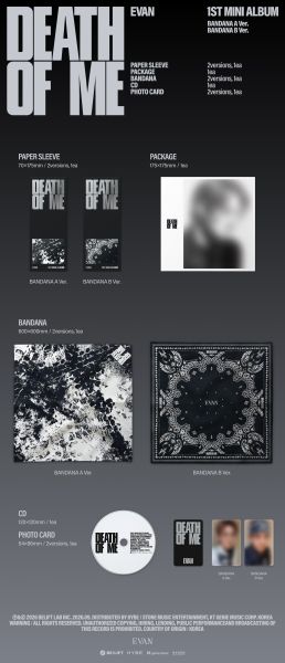 EVAN DEATH OF ME BANDANA Ver