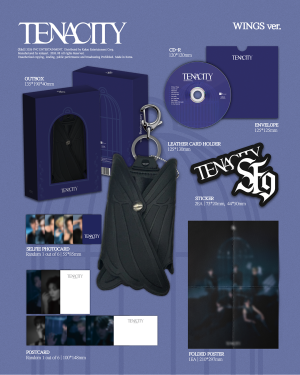 SF9 - 2nd Album [TENACITY] (WINGS Ver.) PRE-ORDER