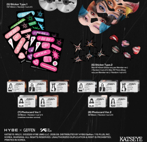 KATSEYE - WILD (Member ver.) + Random Photo Magnet (APPLE MUSIC) 