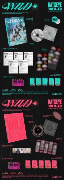 KATSEYE - WILD  + Random Photo Magnet (APPLE MUSIC) 