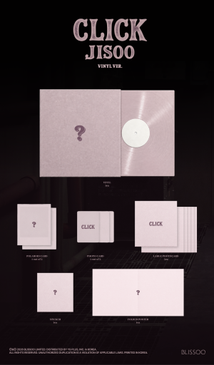 JISOO CLICK VINYL Ver