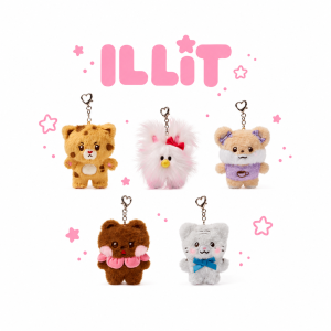 ILLIT 2nd Debut Anniversary Official MD DEARLIT Plush Keyring PRE-ORDER
