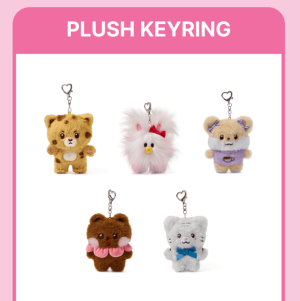 ILLIT 2nd Debut Anniversary Official MD DEARLIT Plush Keyring PRE-ORDER