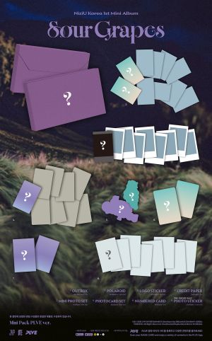 NiziU 1st Mini Album [Sour Grapes] Mini Pack PLVE Ver. PRE - ORDER 