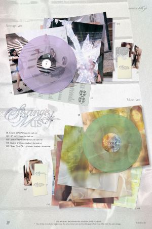NMIXX Strange Muse LP Ver фотокарта и стикери