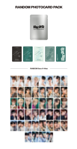 ATEEZ BLUE DRIFT Random Photocard Pack