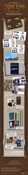 SEVENTEEN CARAT LAND MEMORY BOOK+