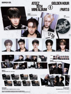 ATEEZ GOLDEN HOUR Part 6 DIGIPACK