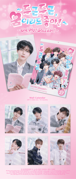 NCT DREAM 2027 Wall Calendar