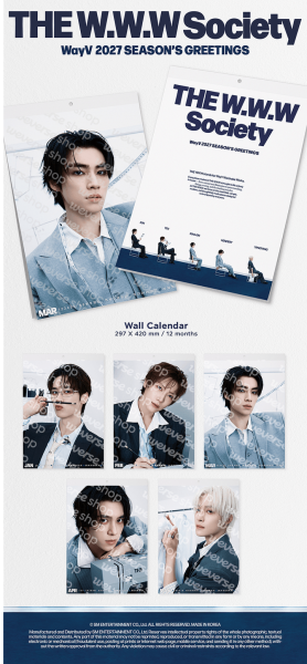 WayV 2027 Wall Calendar