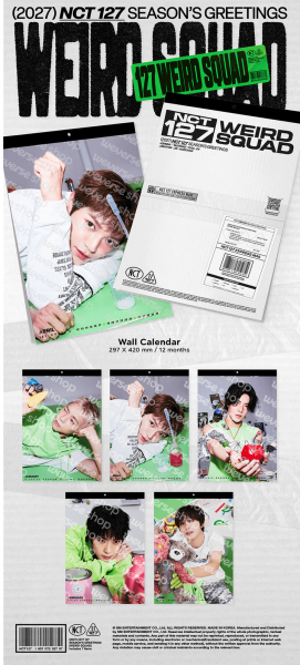 NCT 127 2027 Wall Calendar