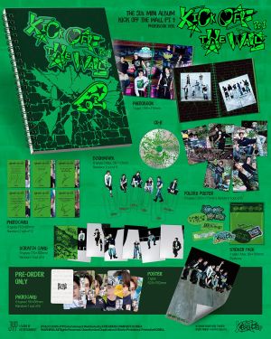KickFlip KICK OFF THE WALL Pt.1 PHOTOBOOK Ver.