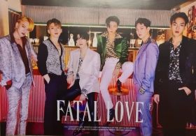 MONSTA X - FATAL LOVE (плакат)