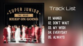 SUPERJUNIOR - The Road : Keep on Going (LINE/STREET  VER.)