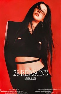 SEULGI - 28 Reasons (плакат) 