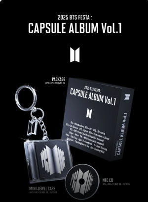 BTS - 2025 BTS FESTA : CAPSULE ALBUM Vol.1 + Weverse Gift (WS) PRE-ORDER