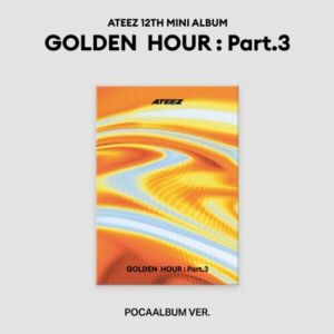 ATEEZ - 12th Mini Album [GOLDEN HOUR : Part.3] POCA (9types Random Ver.) + Random Photocard (WM) PRE-ORDER