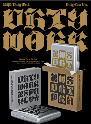 aespa - SINGLE [DIRTY WORK] (DIRTY CASE VER.) (2types Random Ver.) PRE-ORDER