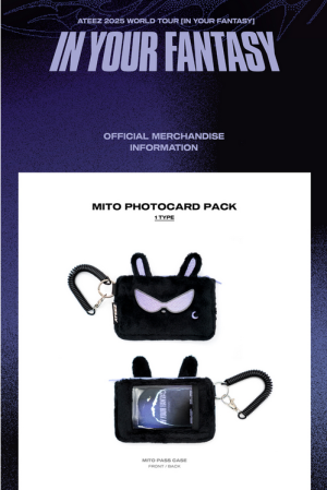 ATEEZ - 2025 WORLD TOUR [IN YOUR FANTASY] IN INCHEON OFFICIAL MD : MITO PHOTOCARD PACK  PRE-ORDER