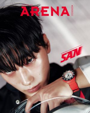 SAN (ATEEZ) – ARENA Homme+ AUGUST 2025  A Version – K-pop Списаниe PRE - ORDER 