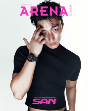 SAN (ATEEZ) – ARENA Homme+ AUGUST 2025 C Version – K-pop Списаниe PRE - ORDER 