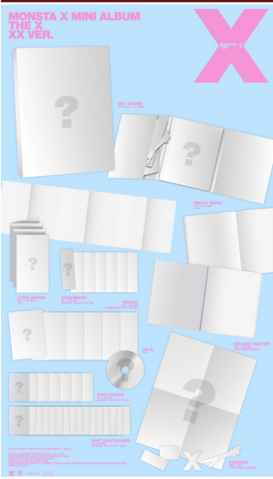MONSTA X - THE X (4 type VER.)  + Random Photocard  PRE - ORDER