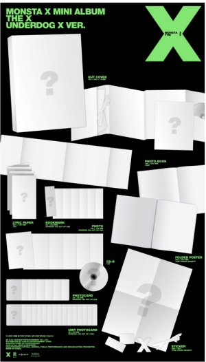 MONSTA X - THE X (4 type VER.)  + Random Photocard  PRE - ORDER