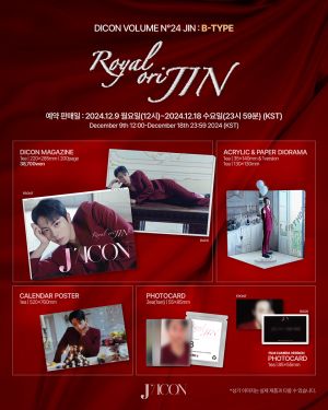 JIN (BTS) - DICON VOLUME N°24 JIN (B VER) 