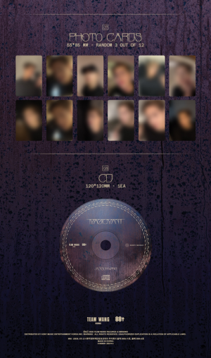 JACKSON WANG - 2ND ALBUM [MAGICMAN 2] PRE - ORDER 