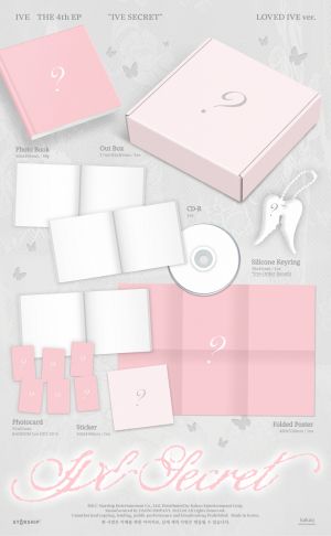 IVE - THE 4TH EP [IVE SECRET] (LOVED IVE ver.) PRE - ORDER 
