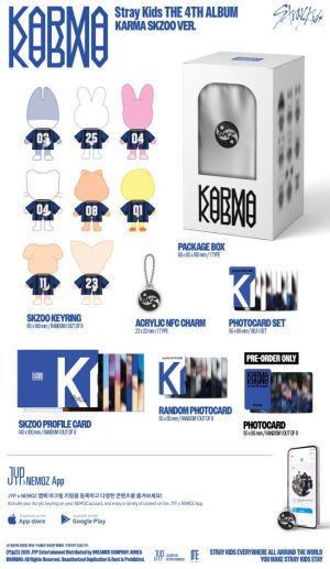 Stray Kids - 4TH ALBUM [KARMA] (SKZOO VER.) PRE - ORDER