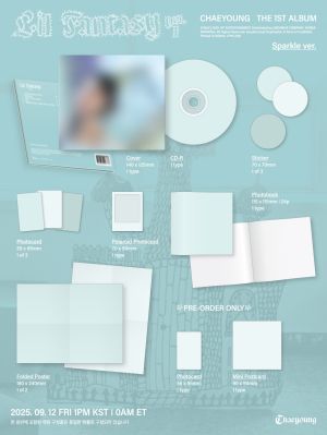 CHAEYOUNG - LIL FANTASY vol.1 (Sparkle ver.) + Random Photocard (FANS SHOP) PRE - ORDER 