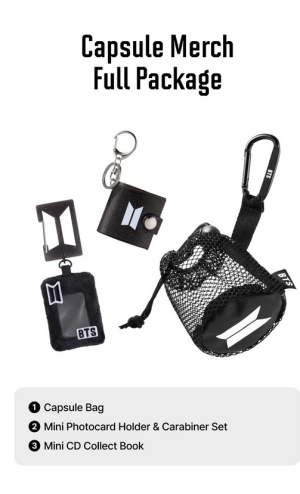 BTS - [CAPSULE ALBUM Vol.1] Capsule Merch Full Package + Weverse Gift (WS) 