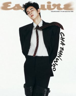 CHA EUNWOO - SEPTEMBER 2025 [ESQUIRE] (B ver) PRE - ORDER 