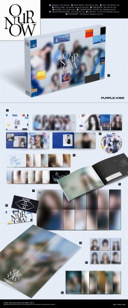 PURPLE KISS - 1st English Album [OUR NOW] PRE - ORDER 