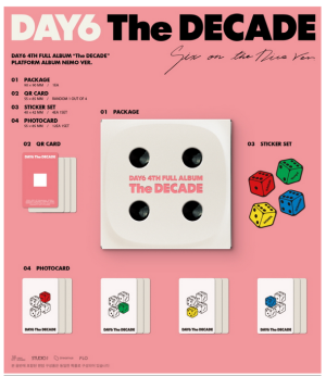 DAY6 - The DECADE (PLATFORM ALBUM NEMO VER.) PRE - ORDER 