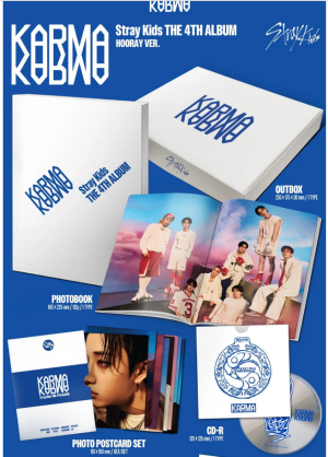 Stray Kids - 4TH ALBUM [KARMA] (CEREMONY VER./ HOORAY VER.)  PRE - ORDER ИЗБОР НА ВЕРСИЯ 