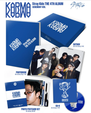 Stray Kids - 4TH ALBUM [KARMA] (CEREMONY VER./ HOORAY VER.)  PRE - ORDER ИЗБОР НА ВЕРСИЯ 