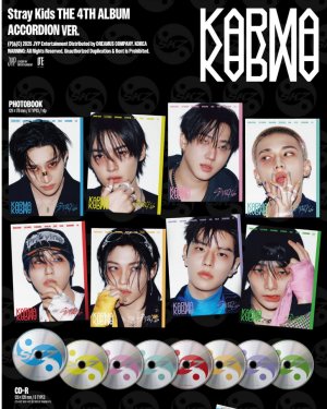 Stray Kids - 4TH ALBUM [KARMA] (ACCORDION VER.)  PRE - ORDER