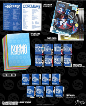 Stray Kids - 4TH ALBUM [KARMA] (ACCORDION VER.)  PRE - ORDER