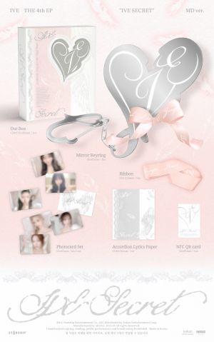 IVE - THE 4TH EP [IVE SECRET] (MD ver.) PRE - ORDER 