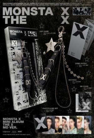 MONSTA X - 13TH MINI ALBUM [THE X] (MD VER.) PRE - ORDER 