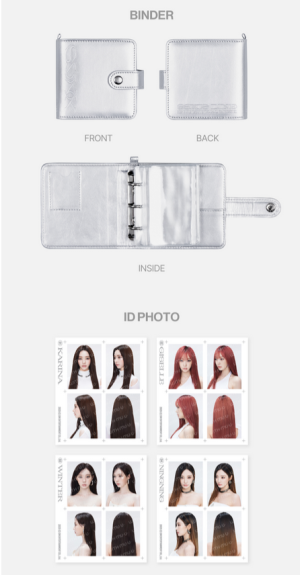 aespa -  [SYNK : aeXIS LINE] OFFICIAL MD : PHOTO CARD BINDER KIT  (ИЗБОР НА ВЕРСИЯ) PRE - ORDER 